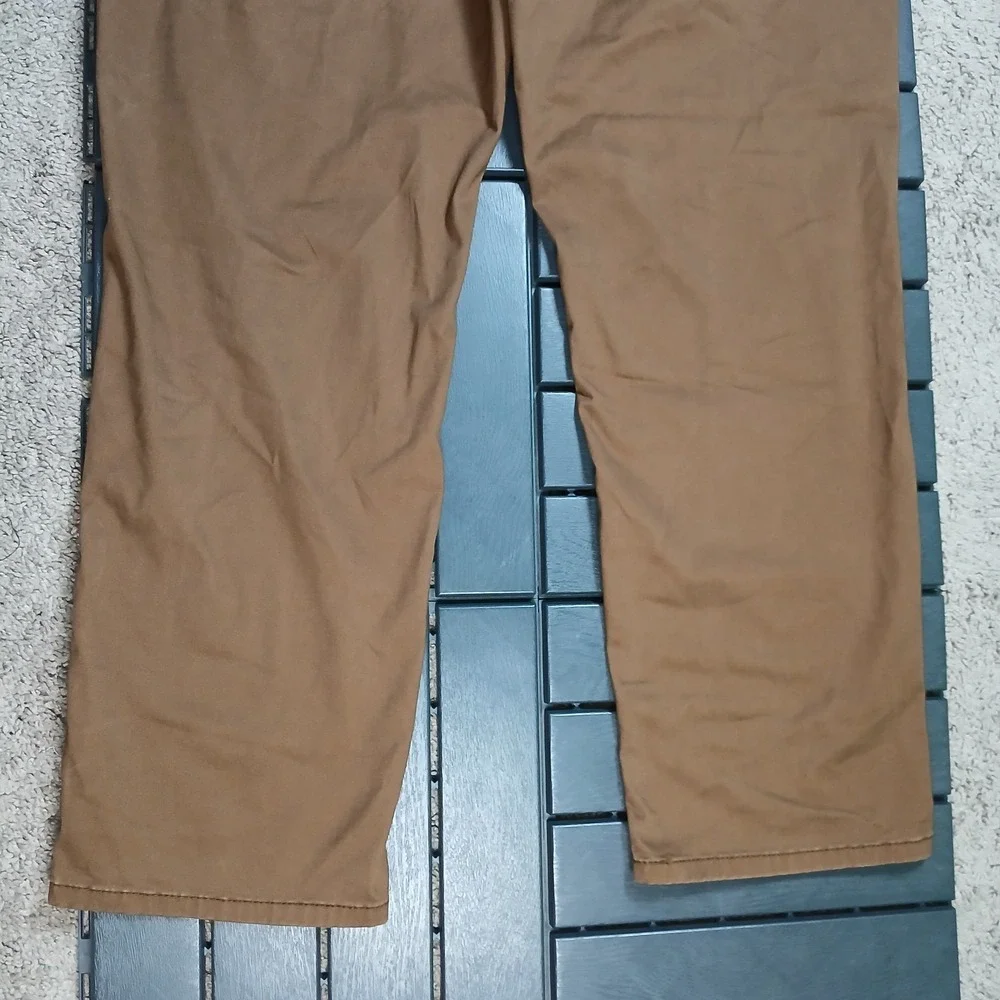 Levis 541‎ Men All Seasons Tech Pants 40X30 Brown 5 Pockets Red Tab Stretch PB83